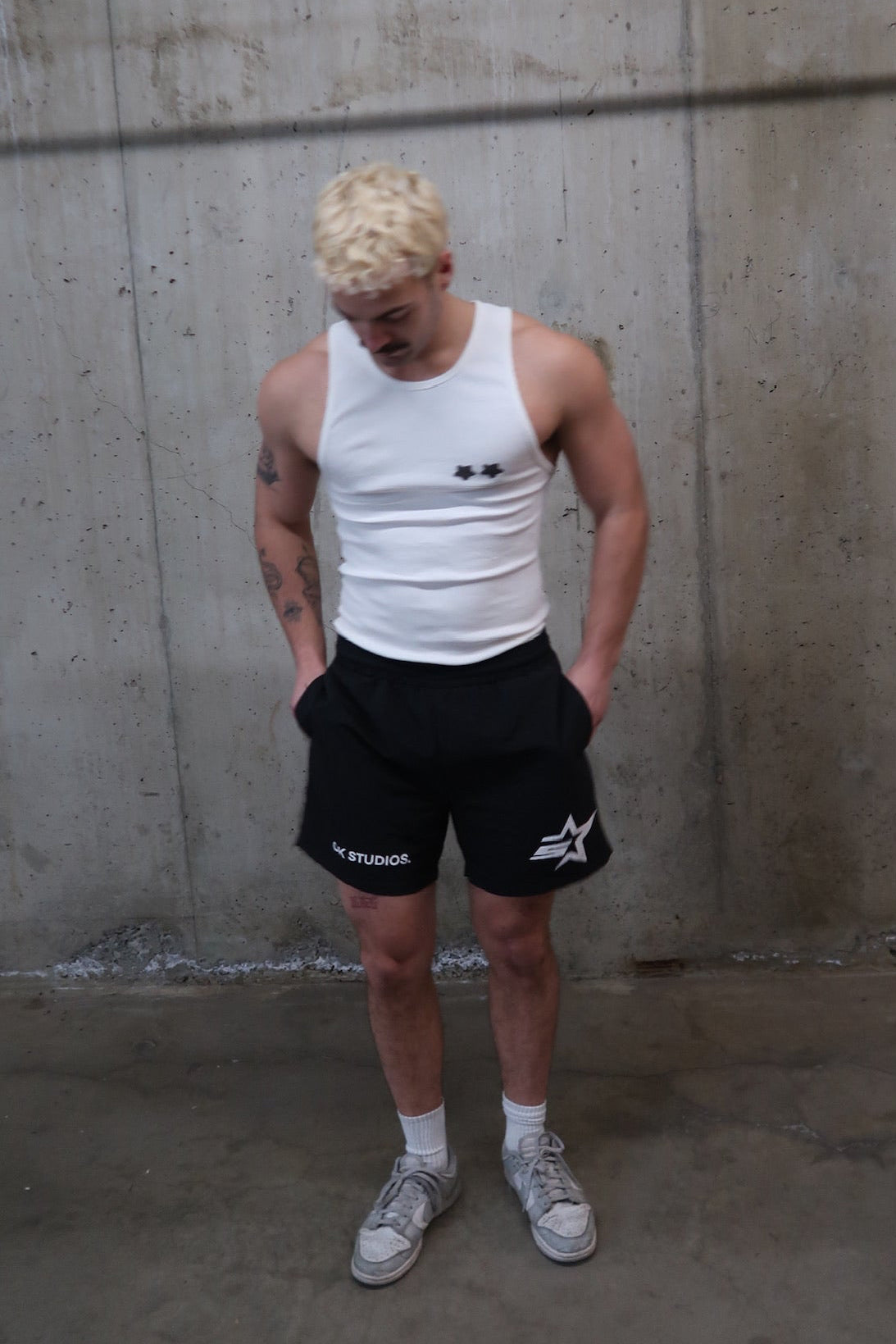 STAR TANK TOP - WHITE