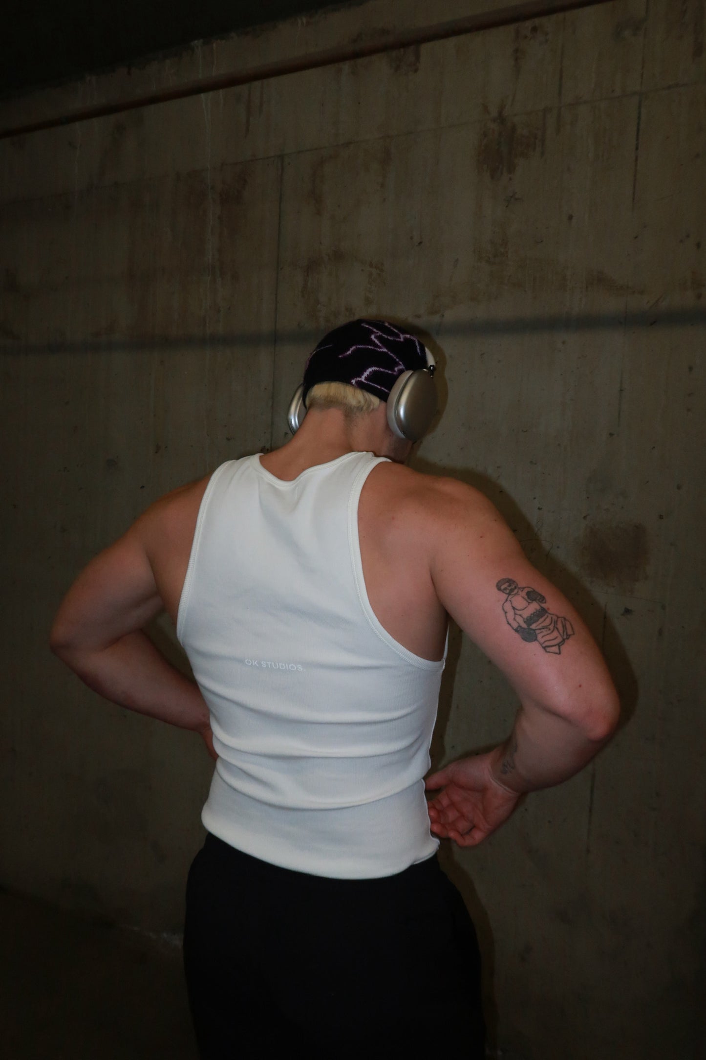 STAR TANK TOP - WHITE