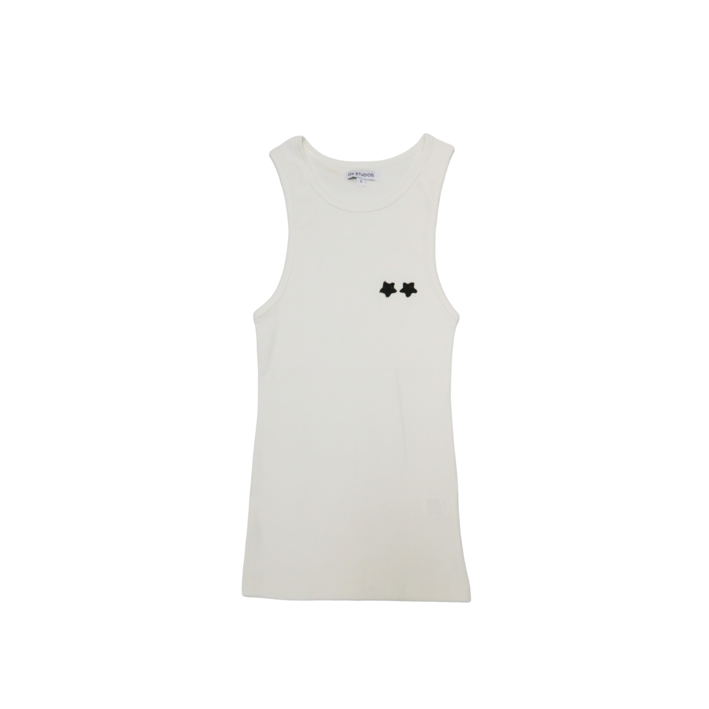 STAR TANK TOP - WHITE