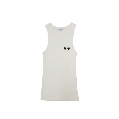 STAR TANK TOP - WHITE